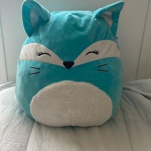 Blue fox squishmallow